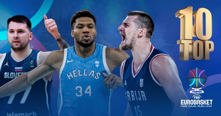 欧洲媒体盘点欧锦赛十大球星：约基奇字母哥东契奇领衔，申京跻身第六