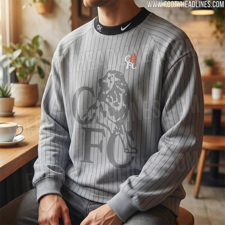 切尔西复古系列装备：黑色、灰色和橙色回归，采用旧队徽